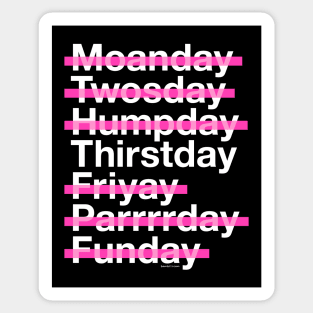 Thirstday Is My Favorite Day Sticker